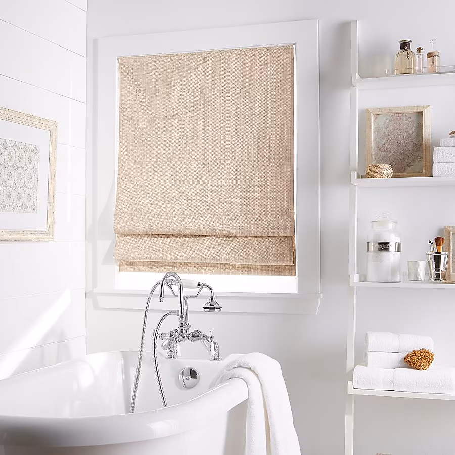 Roman Shades for Small Bathroom Windows in Harrisburg PA Roman Shades for Small Bathroom Windows in Harrisburg PA
