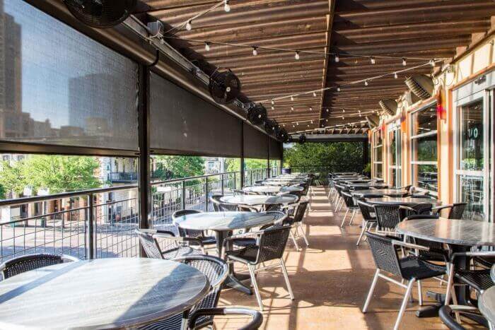 Commercial Outdoor Shades for Restaurant Patios in Carlisle PA